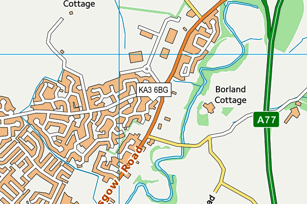 KA3 6BG map - OS VectorMap District (Ordnance Survey) KA3 6BG map - OS VectorMap District (Ordnance Survey)