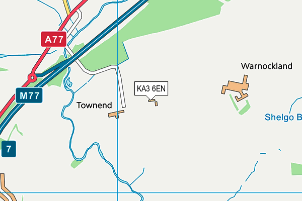 KA3 6EN map - OS VectorMap District (Ordnance Survey) KA3 6EN map - OS VectorMap District (Ordnance Survey)