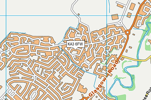 KA3 6FW map - OS VectorMap District (Ordnance Survey) KA3 6FW map - OS VectorMap District (Ordnance Survey)