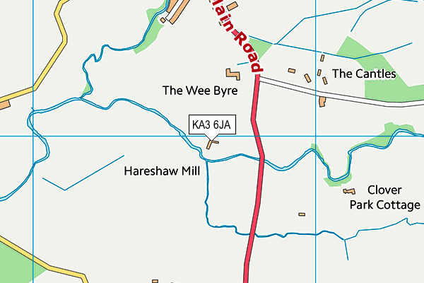 KA3 6JA map - OS VectorMap District (Ordnance Survey) KA3 6JA map - OS VectorMap District (Ordnance Survey)