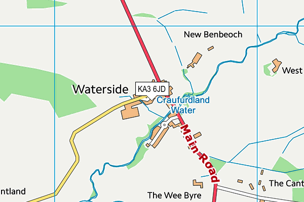 KA3 6JD map - OS VectorMap District (Ordnance Survey) KA3 6JD map - OS VectorMap District (Ordnance Survey)