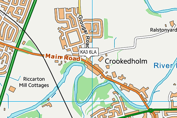 KA3 6LA map - OS VectorMap District (Ordnance Survey) KA3 6LA map - OS VectorMap District (Ordnance Survey)