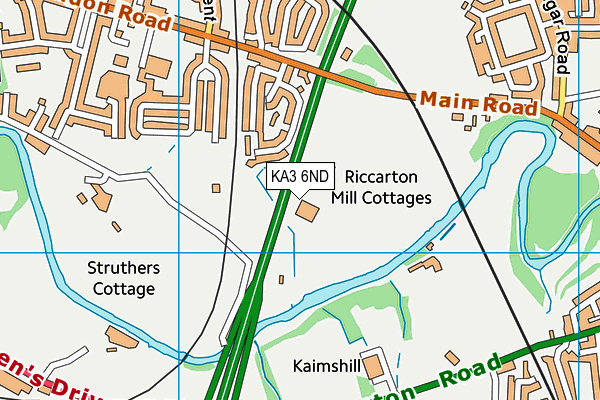 KA3 6ND map - OS VectorMap District (Ordnance Survey) KA3 6ND map - OS VectorMap District (Ordnance Survey)