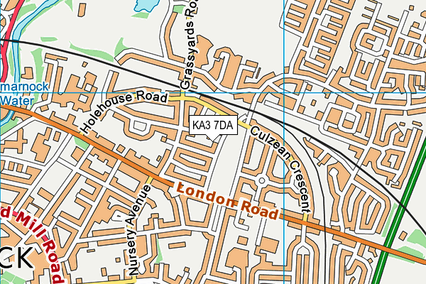 KA3 7DA map - OS VectorMap District (Ordnance Survey) KA3 7DA map - OS VectorMap District (Ordnance Survey)