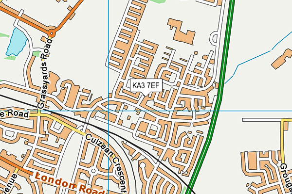 KA3 7EF map - OS VectorMap District (Ordnance Survey) KA3 7EF map - OS VectorMap District (Ordnance Survey)