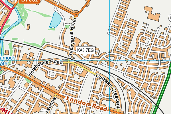 KA3 7EG map - OS VectorMap District (Ordnance Survey) KA3 7EG map - OS VectorMap District (Ordnance Survey)