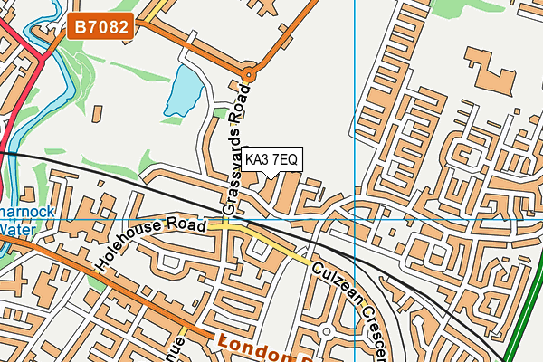 KA3 7EQ map - OS VectorMap District (Ordnance Survey) KA3 7EQ map - OS VectorMap District (Ordnance Survey)