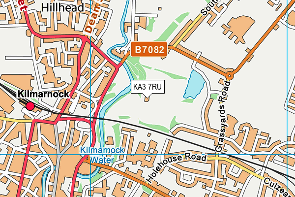 KA3 7RU map - OS VectorMap District (Ordnance Survey) KA3 7RU map - OS VectorMap District (Ordnance Survey)