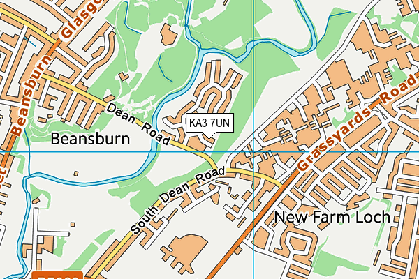KA3 7UN map - OS VectorMap District (Ordnance Survey) KA3 7UN map - OS VectorMap District (Ordnance Survey)