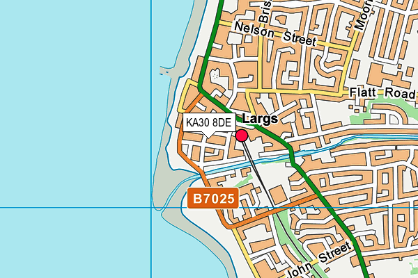 KA30 8DE map - OS VectorMap District (Ordnance Survey) KA30 8DE map - OS VectorMap District (Ordnance Survey)
