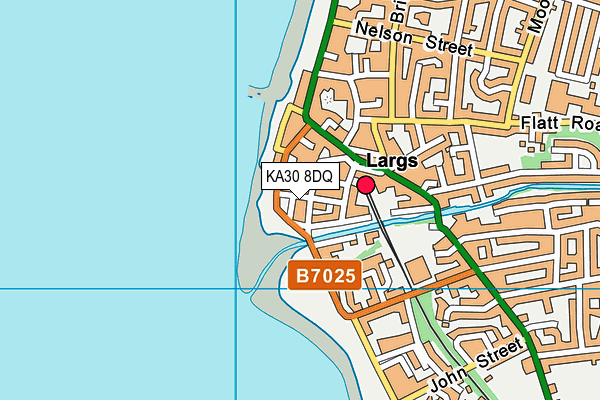KA30 8DQ map - OS VectorMap District (Ordnance Survey) KA30 8DQ map - OS VectorMap District (Ordnance Survey)