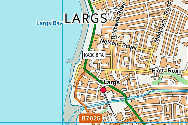 KA30 8FA map - OS VectorMap District (Ordnance Survey) KA30 8FA map - OS VectorMap District (Ordnance Survey)