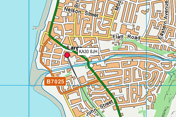 KA30 8JH map - OS VectorMap District (Ordnance Survey) KA30 8JH map - OS VectorMap District (Ordnance Survey)