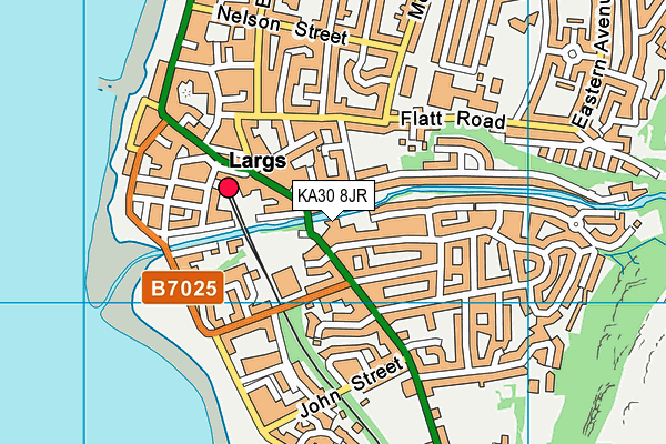 KA30 8JR map - OS VectorMap District (Ordnance Survey) KA30 8JR map - OS VectorMap District (Ordnance Survey)