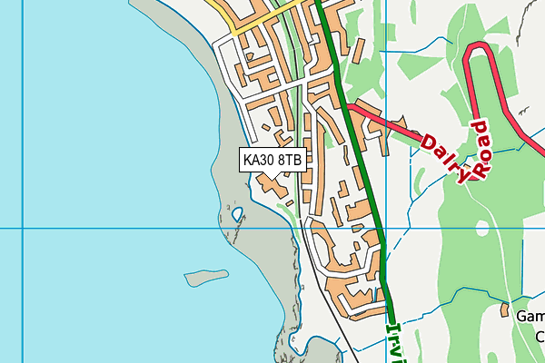 KA30 8TB map - OS VectorMap District (Ordnance Survey) KA30 8TB map - OS VectorMap District (Ordnance Survey)