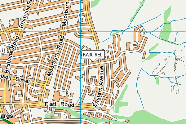 KA30 9EL map - OS VectorMap District (Ordnance Survey) KA30 9EL map - OS VectorMap District (Ordnance Survey)