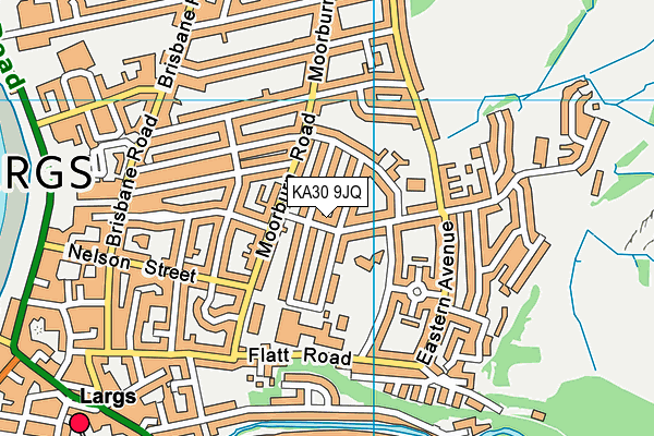 KA30 9JQ map - OS VectorMap District (Ordnance Survey) KA30 9JQ map - OS VectorMap District (Ordnance Survey)