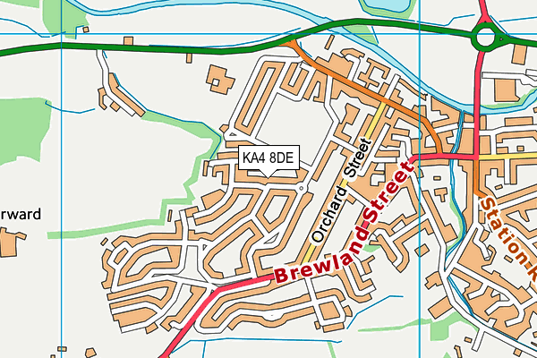 KA4 8DE map - OS VectorMap District (Ordnance Survey) KA4 8DE map - OS VectorMap District (Ordnance Survey)