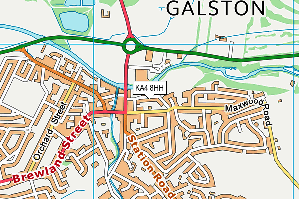 KA4 8HH map - OS VectorMap District (Ordnance Survey) KA4 8HH map - OS VectorMap District (Ordnance Survey)