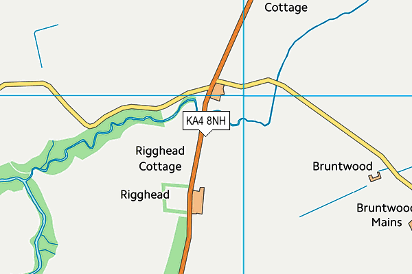 KA4 8NH map - OS VectorMap District (Ordnance Survey) KA4 8NH map - OS VectorMap District (Ordnance Survey)