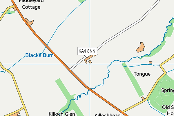 KA4 8NN map - OS VectorMap District (Ordnance Survey) KA4 8NN map - OS VectorMap District (Ordnance Survey)