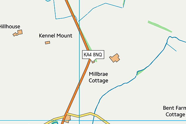 KA4 8NQ map - OS VectorMap District (Ordnance Survey) KA4 8NQ map - OS VectorMap District (Ordnance Survey)