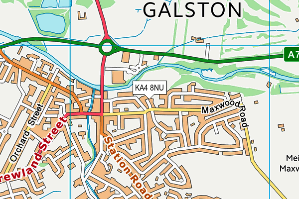 KA4 8NU map - OS VectorMap District (Ordnance Survey) KA4 8NU map - OS VectorMap District (Ordnance Survey)