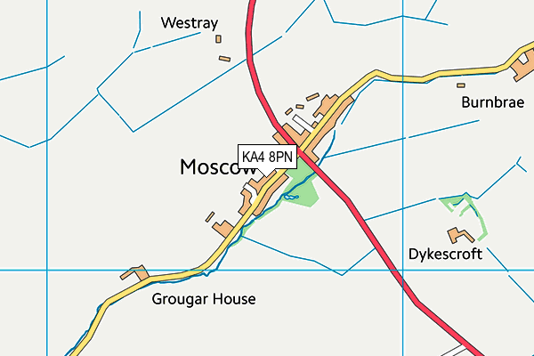 KA4 8PN map - OS VectorMap District (Ordnance Survey)
