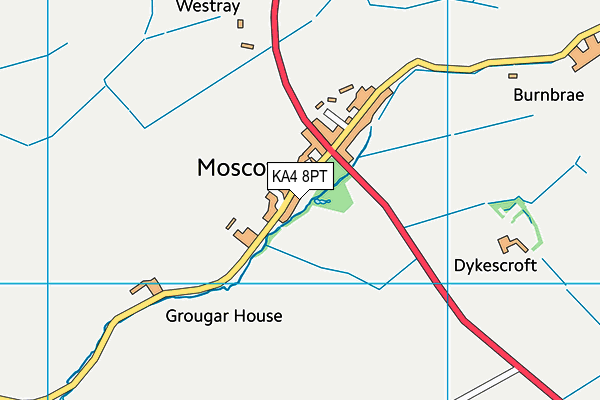 KA4 8PT map - OS VectorMap District (Ordnance Survey) KA4 8PT map - OS VectorMap District (Ordnance Survey)