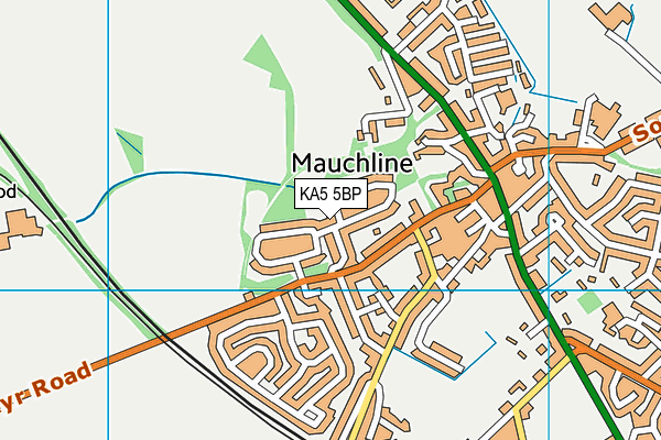 KA5 5BP map - OS VectorMap District (Ordnance Survey) KA5 5BP map - OS VectorMap District (Ordnance Survey)
