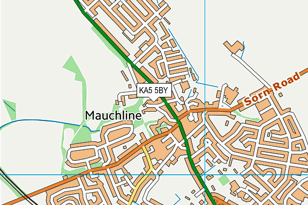 KA5 5BY map - OS VectorMap District (Ordnance Survey) KA5 5BY map - OS VectorMap District (Ordnance Survey)
