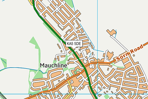 KA5 5DE map - OS VectorMap District (Ordnance Survey) KA5 5DE map - OS VectorMap District (Ordnance Survey)