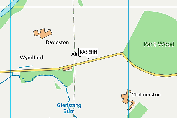 KA5 5HN map - OS VectorMap District (Ordnance Survey) KA5 5HN map - OS VectorMap District (Ordnance Survey)
