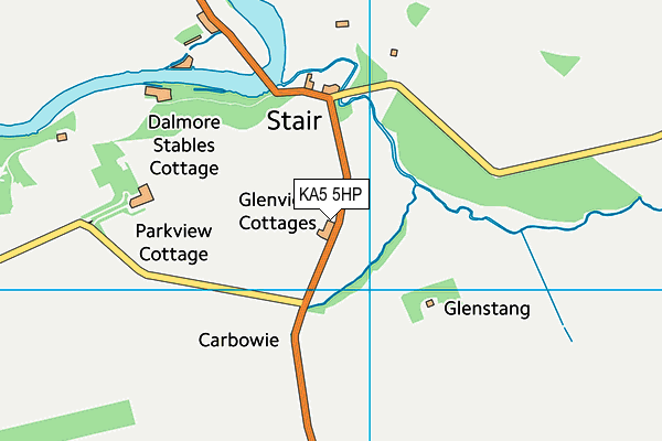 KA5 5HP map - OS VectorMap District (Ordnance Survey) KA5 5HP map - OS VectorMap District (Ordnance Survey)