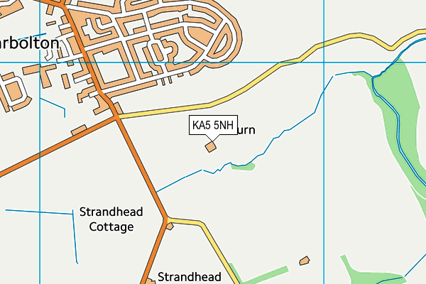 KA5 5NH map - OS VectorMap District (Ordnance Survey) KA5 5NH map - OS VectorMap District (Ordnance Survey)
