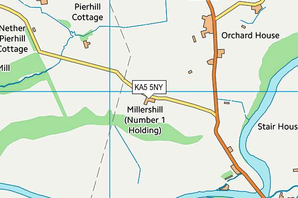 KA5 5NY map - OS VectorMap District (Ordnance Survey) KA5 5NY map - OS VectorMap District (Ordnance Survey)