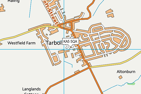 KA5 5QA map - OS VectorMap District (Ordnance Survey) KA5 5QA map - OS VectorMap District (Ordnance Survey)
