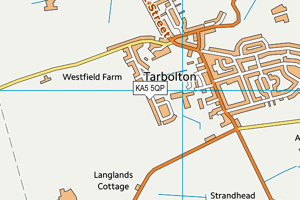 KA5 5QP map - OS VectorMap District (Ordnance Survey) KA5 5QP map - OS VectorMap District (Ordnance Survey)