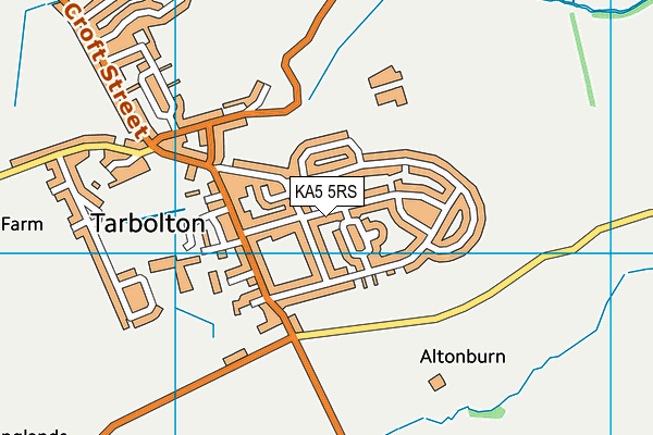 KA5 5RS map - OS VectorMap District (Ordnance Survey) KA5 5RS map - OS VectorMap District (Ordnance Survey)