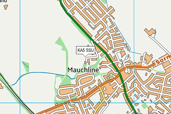 KA5 5SU map - OS VectorMap District (Ordnance Survey) KA5 5SU map - OS VectorMap District (Ordnance Survey)