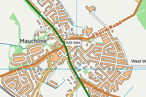 KA5 6AH map - OS VectorMap District (Ordnance Survey) KA5 6AH map - OS VectorMap District (Ordnance Survey)