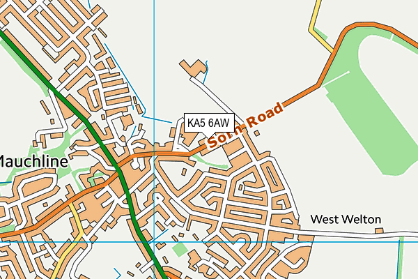 KA5 6AW map - OS VectorMap District (Ordnance Survey) KA5 6AW map - OS VectorMap District (Ordnance Survey)