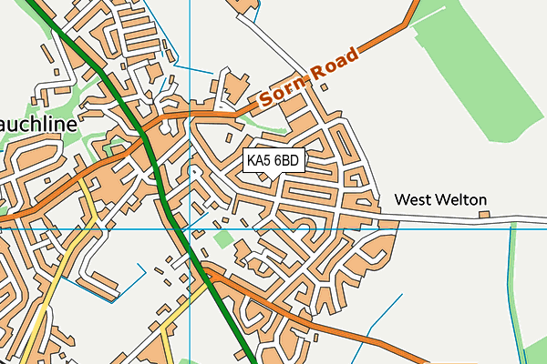 KA5 6BD map - OS VectorMap District (Ordnance Survey) KA5 6BD map - OS VectorMap District (Ordnance Survey)