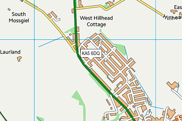KA5 6DQ map - OS VectorMap District (Ordnance Survey) KA5 6DQ map - OS VectorMap District (Ordnance Survey)