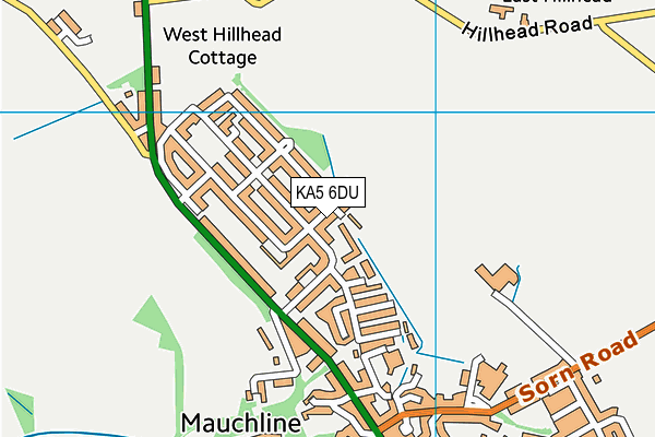 KA5 6DU map - OS VectorMap District (Ordnance Survey) KA5 6DU map - OS VectorMap District (Ordnance Survey)