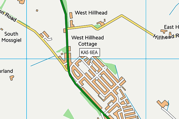 KA5 6EA map - OS VectorMap District (Ordnance Survey) KA5 6EA map - OS VectorMap District (Ordnance Survey)