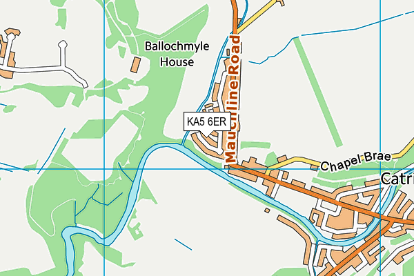KA5 6ER map - OS VectorMap District (Ordnance Survey) KA5 6ER map - OS VectorMap District (Ordnance Survey)