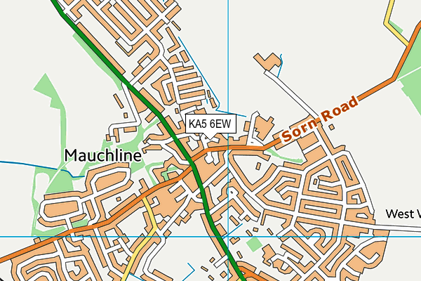 KA5 6EW map - OS VectorMap District (Ordnance Survey) KA5 6EW map - OS VectorMap District (Ordnance Survey)
