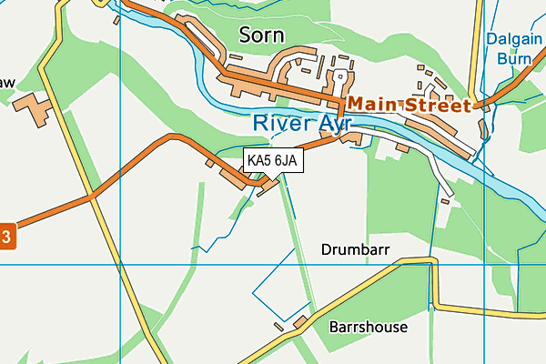 KA5 6JA map - OS VectorMap District (Ordnance Survey) KA5 6JA map - OS VectorMap District (Ordnance Survey)