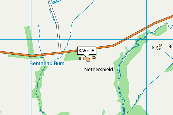 KA5 6JF map - OS VectorMap District (Ordnance Survey) KA5 6JF map - OS VectorMap District (Ordnance Survey)